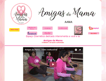 Tablet Screenshot of amigasdamama.org.br